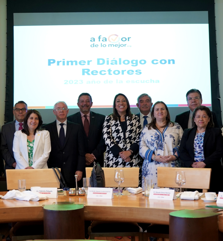 A Favor de lo Mejor tiene su Primer Diálogo con rectores. Hace 10 hallazgos sobre Educación, Tecnología y su papel en los jóvenes.