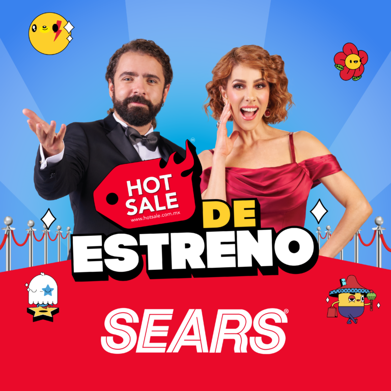 Sears le entra al Hot Sale con nueva campaña con Javier Ibarreche y Regina Murguía