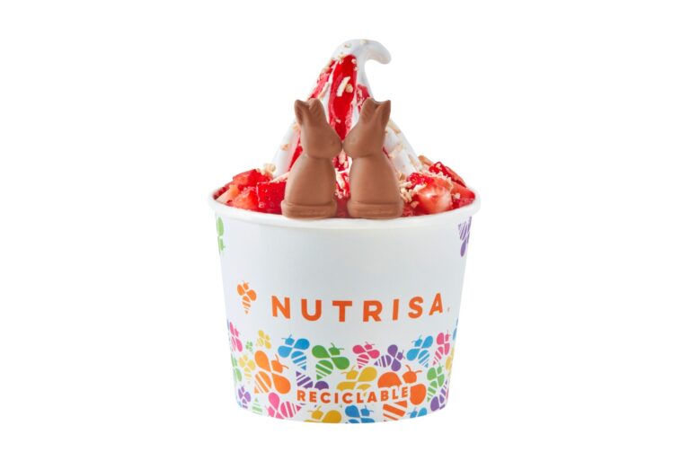 Nutrisa celebra el Mes del Amor y Amistad con un topping de conejitos de chocolate