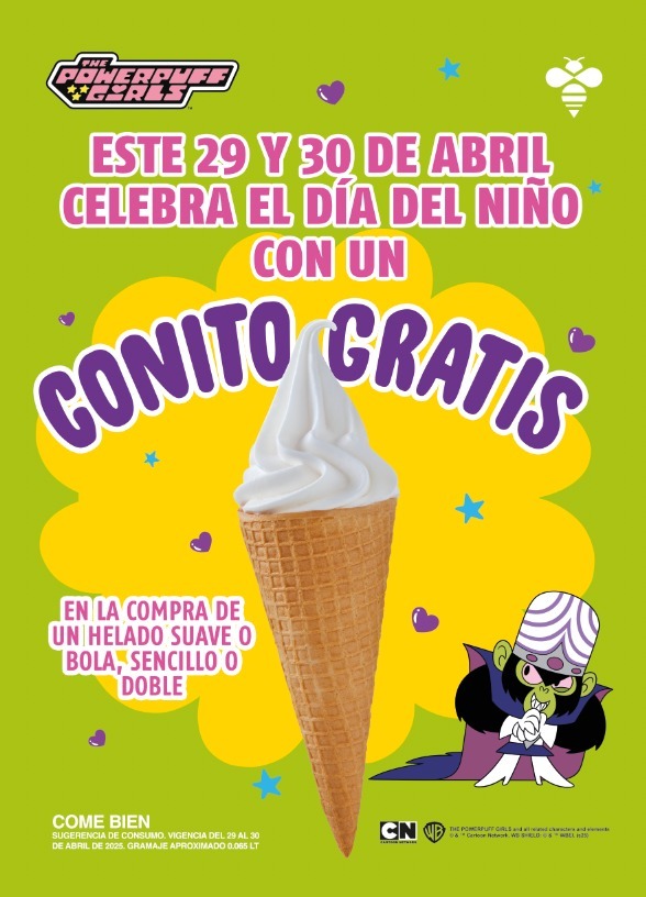 Nutrisa festeja el Día del Niño y de la Niña con conitos gratis